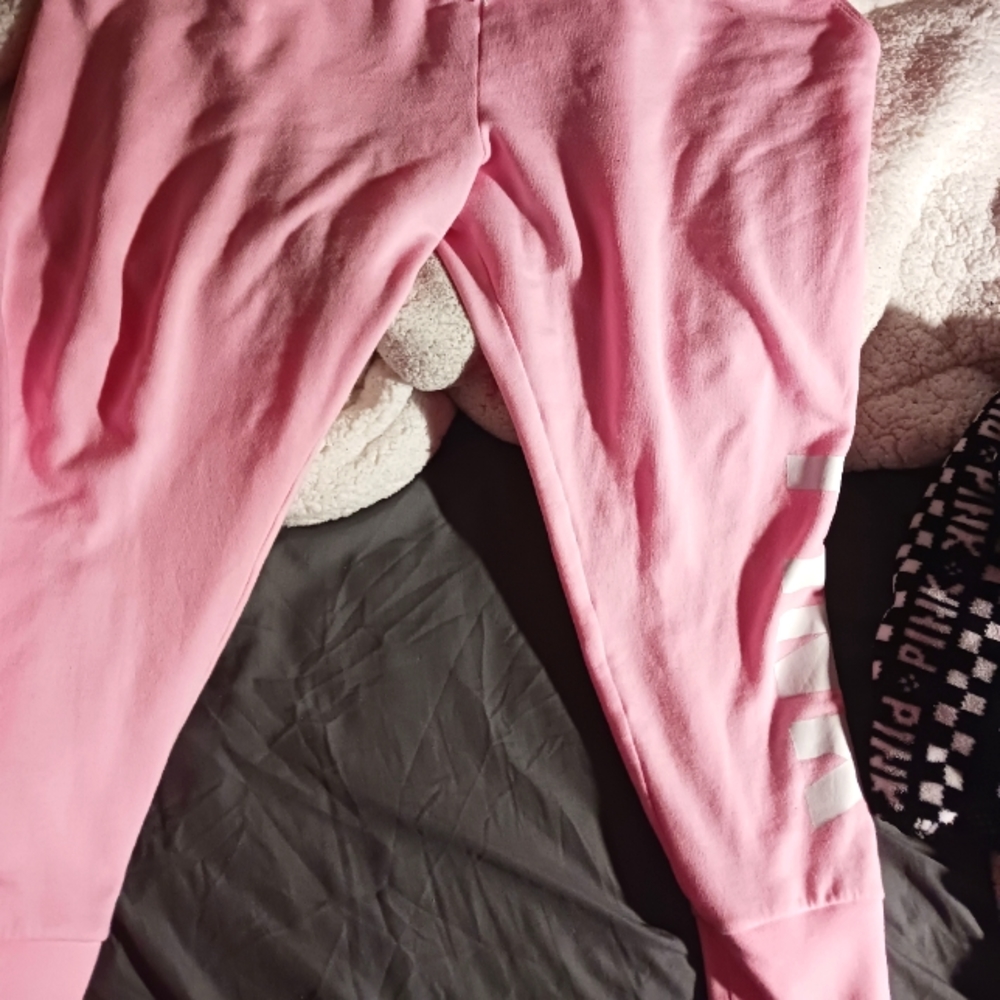 Pink joggers